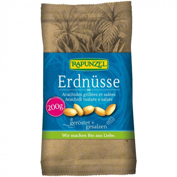 Arachidi tostate e salate 200g RAPUNZEL