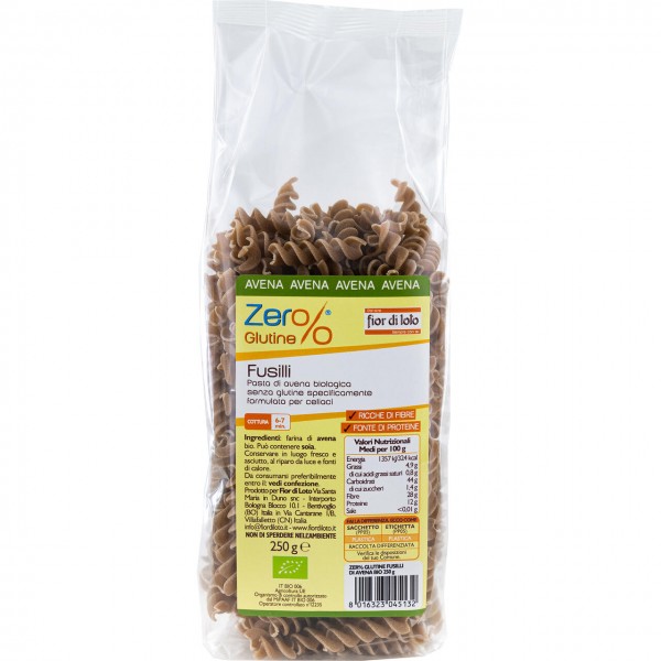 Avena - fusilli 250g ZER%GLUTINE