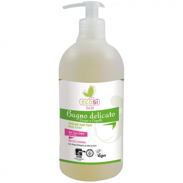Bagno delicato corpo e capelli con dispenser 500ml ECOSÌ