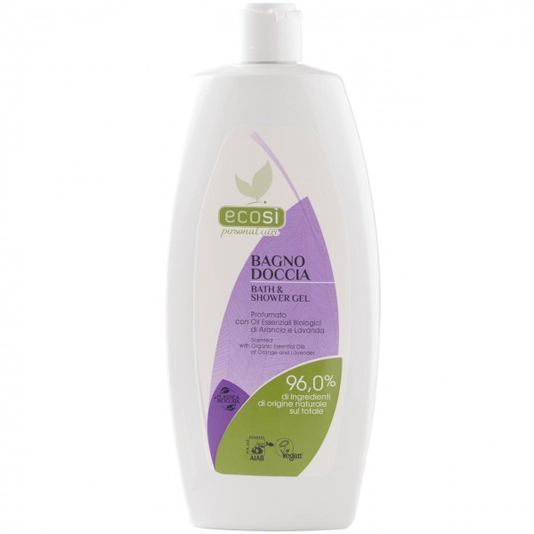 Bagnodoccia arancio e lavanda 500ml ECOSÌ
