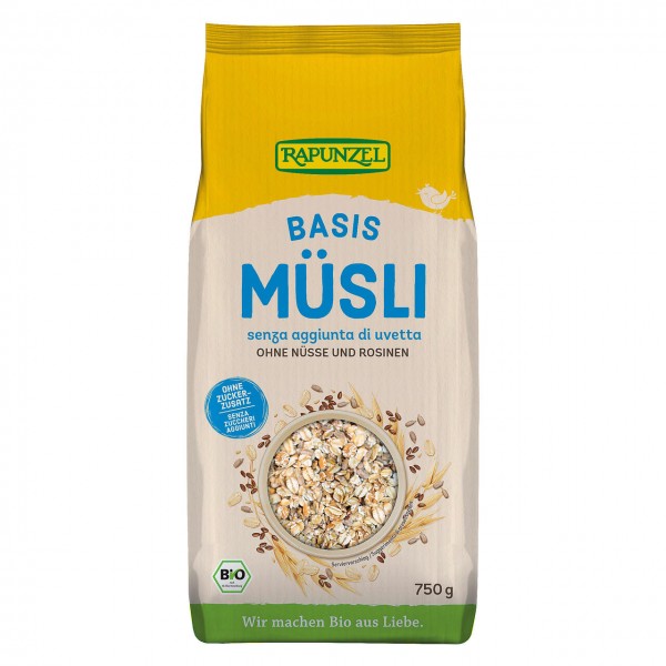 Basis muesli 750g RAPUNZEL