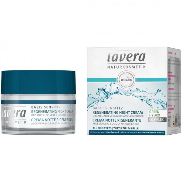 Basis sensitiv - crema notte rigenerante 50ml LAVERA