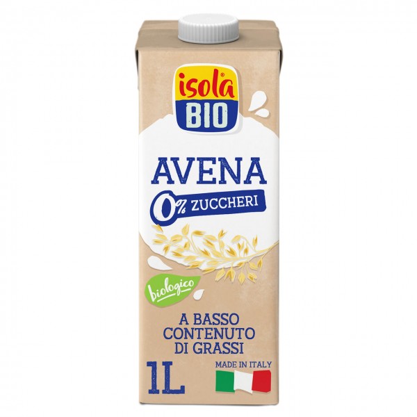 Bevanda di Avena 0% Zuccheri 1lt Isola Bio