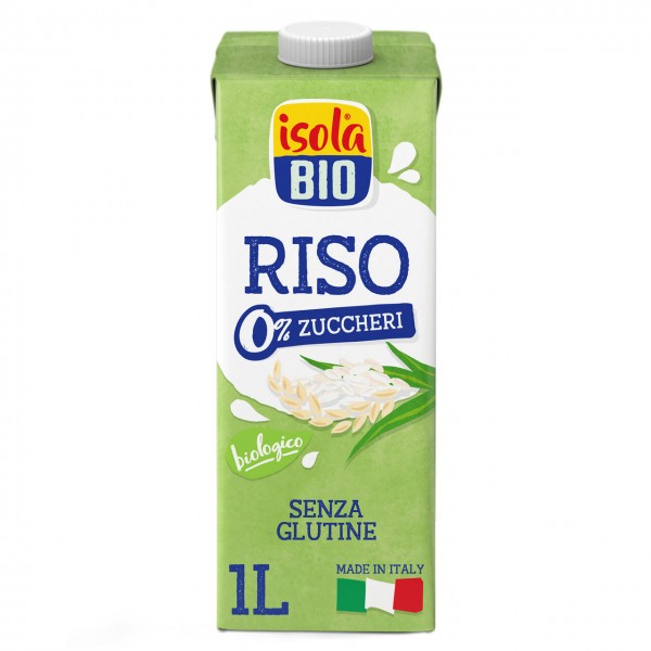Bevanda di Riso zero zuccheri 1lt Isola Bio