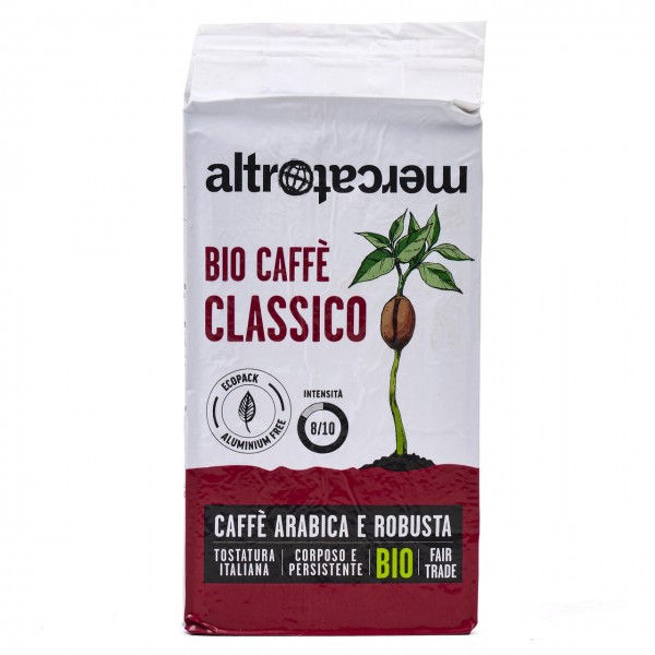 Bio caffè classico arabica e robusta 250g ALTROMERCATO