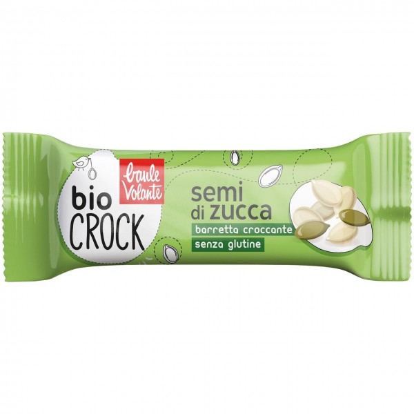 Bio crock - croccante di semi di zucca 25g Baule volante