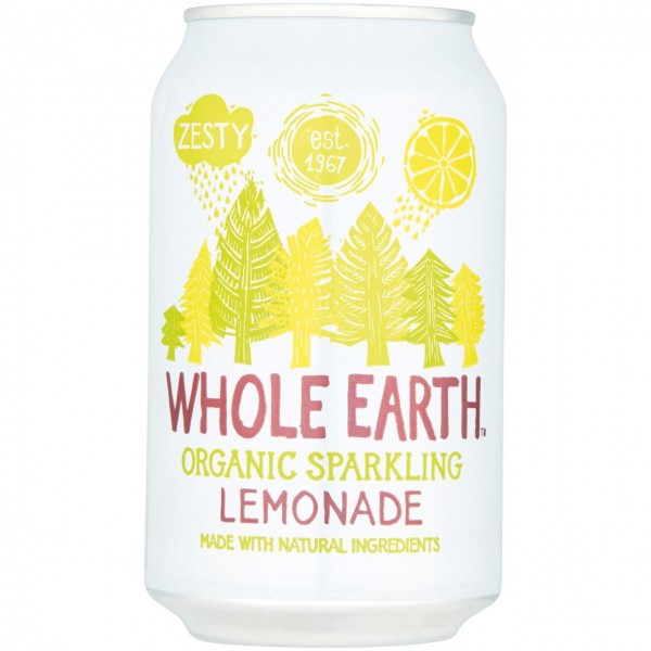 Bio limonata in lattina 330ml WHOLE EARTH