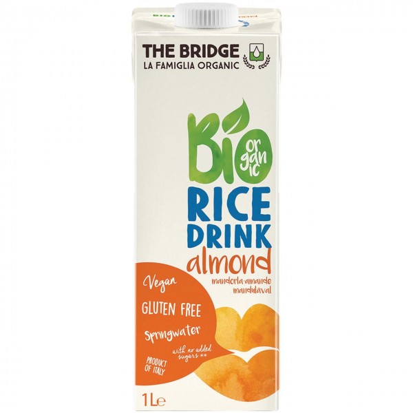 Bio rice drink mandorla 1L THE BRIDGE