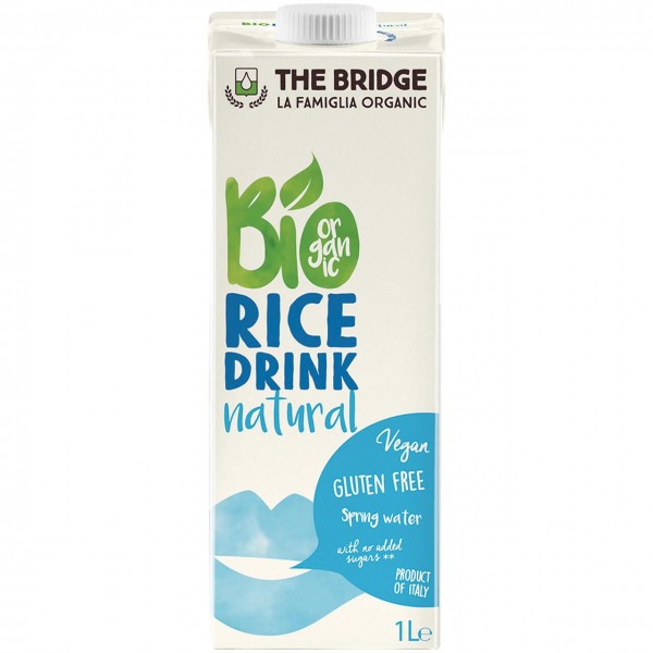Bio rice drink naturale 1L THE BRIDGE