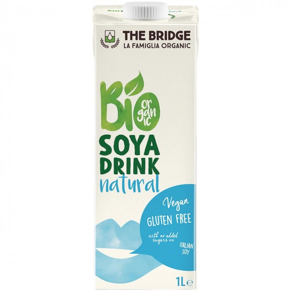Bio soya drink - bevanda di soia 1L THE BRIDGE