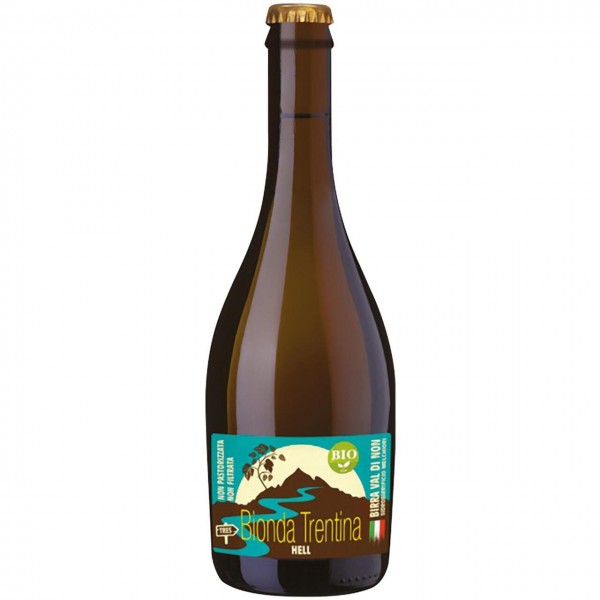Birra bionda trentina - hell 500ml BIRRA VAL DI NON