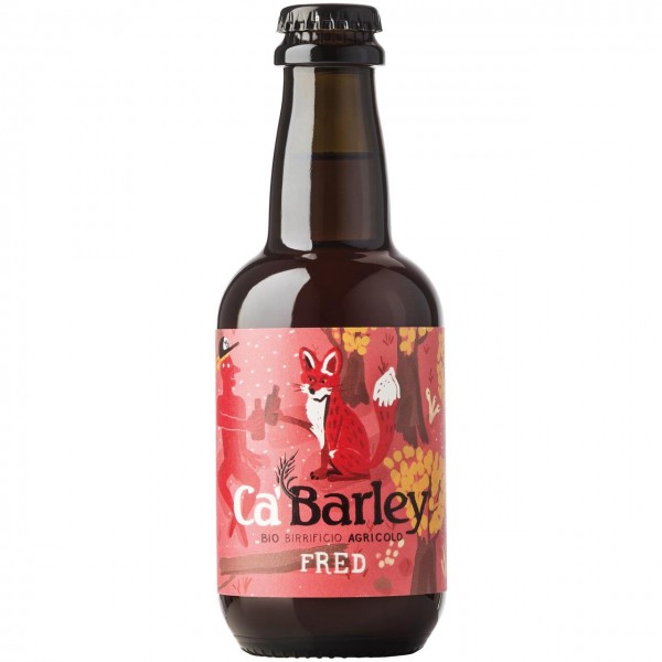 Birra rossa "fred" 330ml CA' BARLEY
