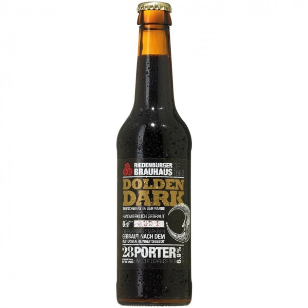 Birra scura porter "dolden dark" 330ml RIEDENBURGER