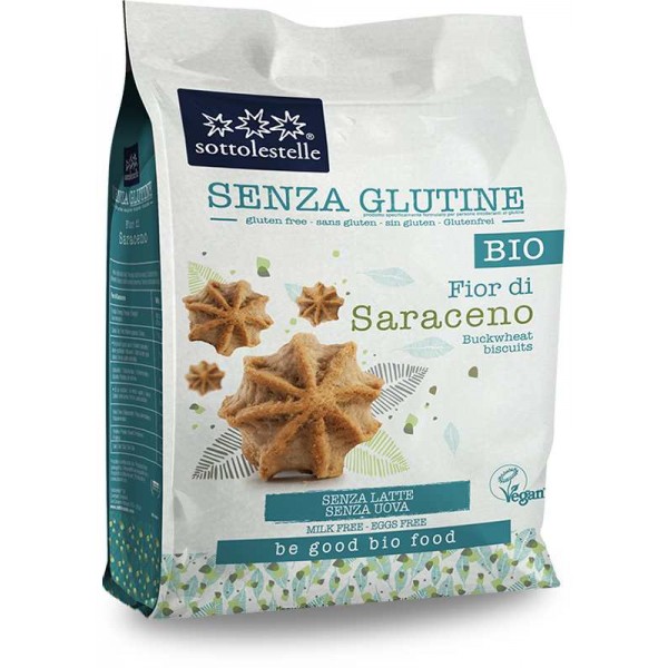 Biscotti Fior di Saraceno 250gr Sottolestelle