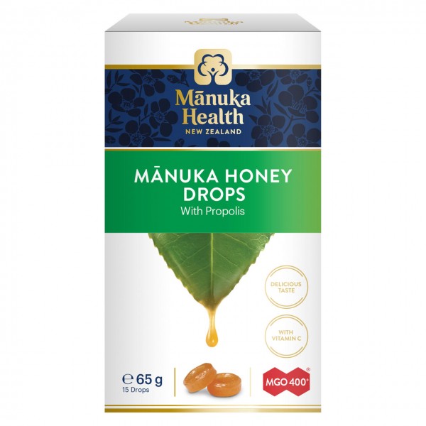 Caramelle con propoli e miele di Manuka mgo400+ 65g MANUKA HEALTH