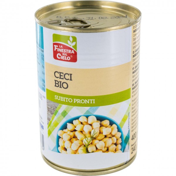 Ceci in lattina 400g LA FINESTRA SUL CIELO