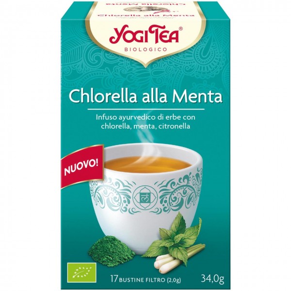 Chlorella menta 34g YOGI TEA