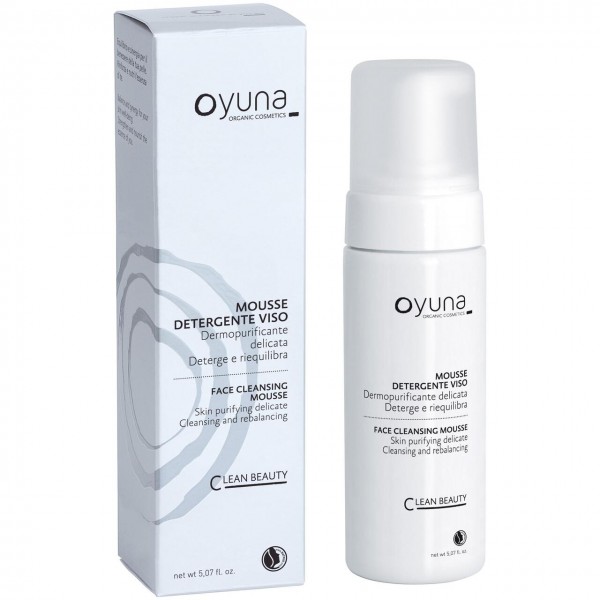Clean beauty - mousse detergente viso 150ml OYUNA