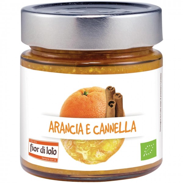 Composta di arancia e cannella 250g FIOR DI LOTO