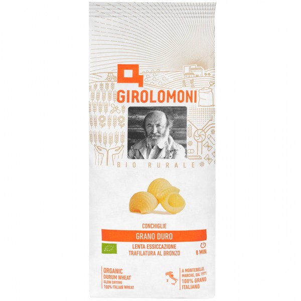 Conchiglie trafilatura ruvida 500g GIROLOMONI