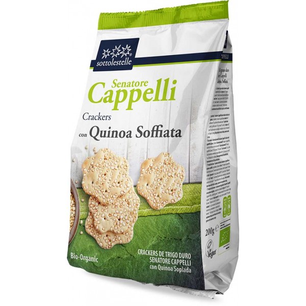 Crackers Senatore Cappelli e Quinoa Soffiata 200 G SOTTOLESTELLE