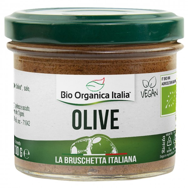 Crema di olive nere 100g BIO ORGANICA ITALIA
