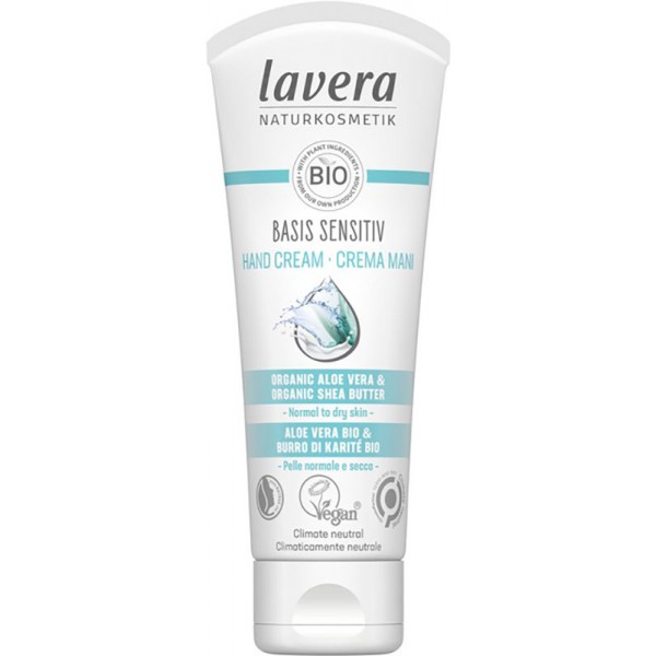 Crema mani basis sensitiv 75ml LAVERA