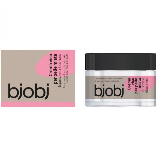 Crema viso pelle mista liquirizia e ribes nero 50ml BJOBJ