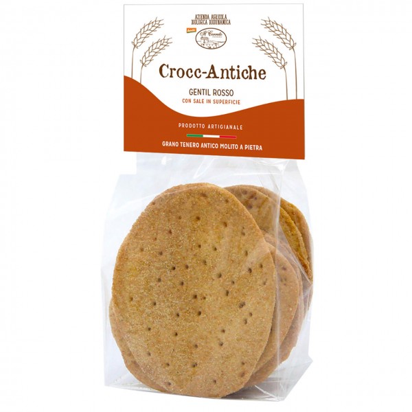 Crocc-antiche gentil rosso con sale 100g IL CERRETO
