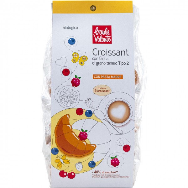 Croissant semintegrali 5x45g BAULE VOLANTE