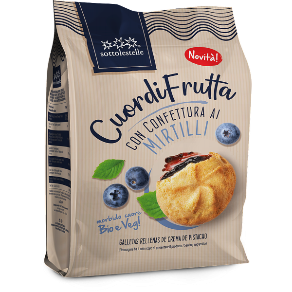 CuordiFrutta Biscotti ai Mirtilli 200 G SOTTOLESTELLE