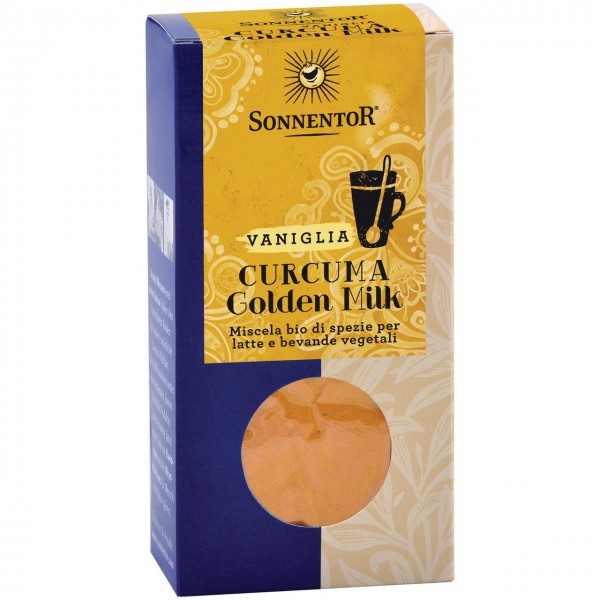 Curcuma golden milk - vaniglia 60g SONNENTOR