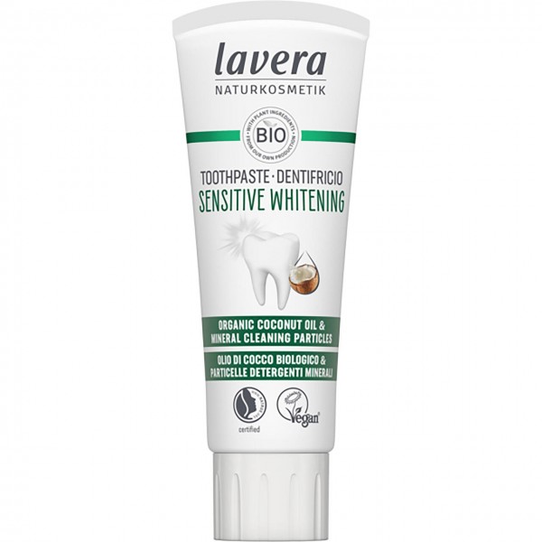 Dentifricio sensitive whitening 75ml LAVERA