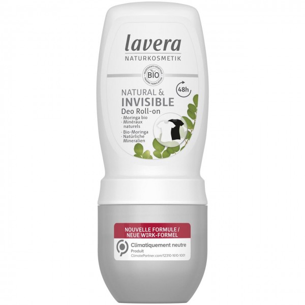 Deodorant roll-on natural  & invisible 50ml LAVERA