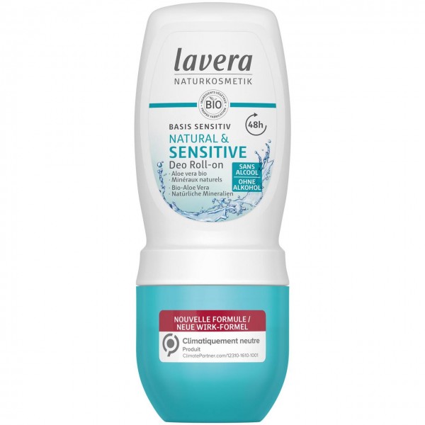 Deodorante roll-on basis sensitiv natural &sensitive 50ml LAVERA