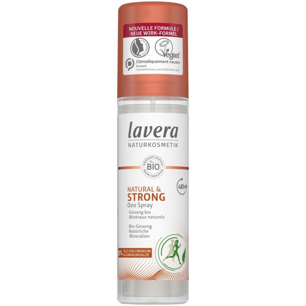 Deodorante spray natural &strong 75ml LAVERA