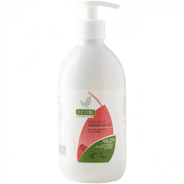 Detergente viso e mani - dispenser 500ml ECOSÌ