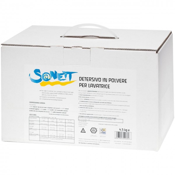 Detersivo per bucato in polvere ricarica 4,5kg SONETT