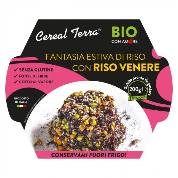 Fantasia estiva con riso venere 200g CEREAL TERRA