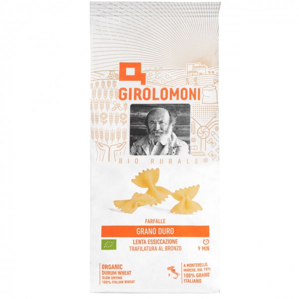 Farfalle trafilatura ruvida 500g GIROLOMONI