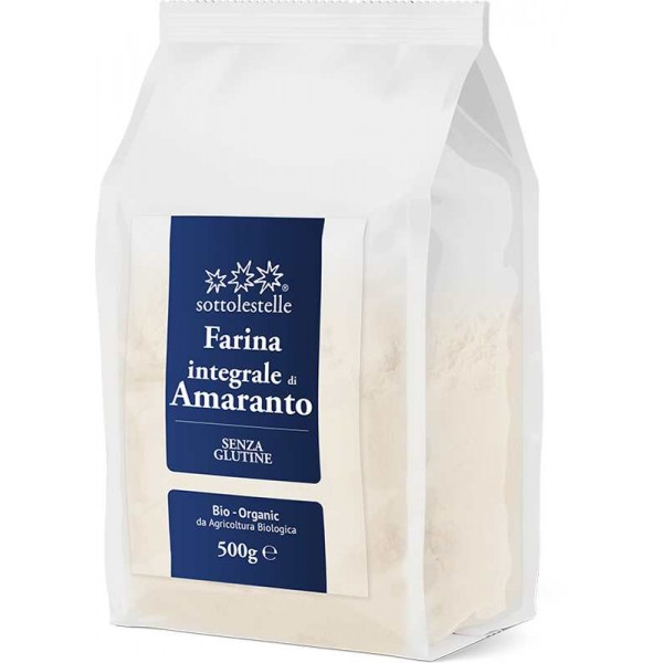 Farina di Amaranto Integrale Senza Glutine 500 G SOTTOLESTELLE