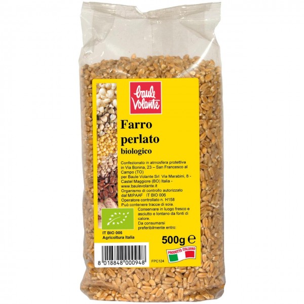Farro perlato 500g BAULE VOLANTE