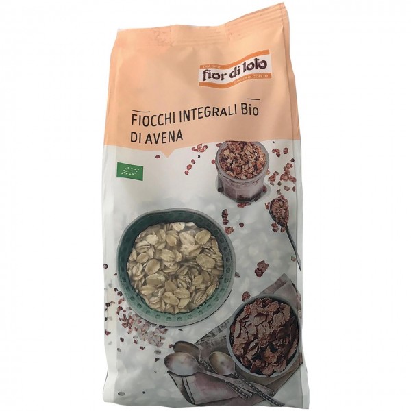 Fiocchi di Avena Integrale 500g Fior di Loto