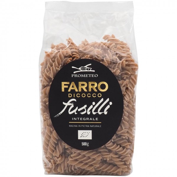 Fusilli integrali di Farro "Le Farrette" 500g Prometeo