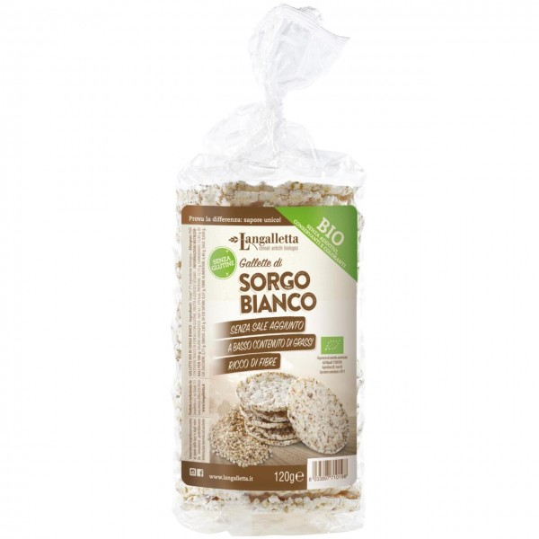 Galletta sorgo bianco 120g LANGALLETTA D'ALBA