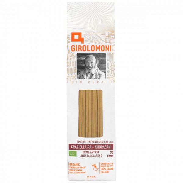 Graziella ra® - spaghetti semintegrali trafilati al bronzo 500g GIROLOMONI