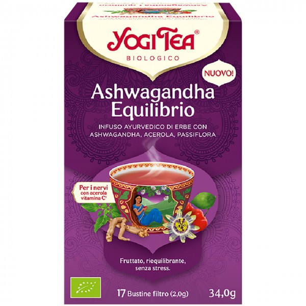 Infuso ashwagandha equilibrio 34g YOGI TEA