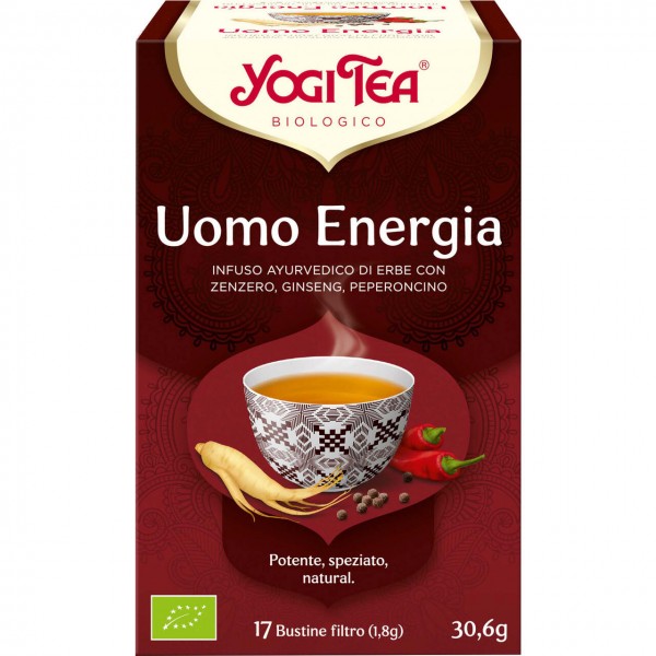 Infuso uomo energia 30,6g YOGI TEA