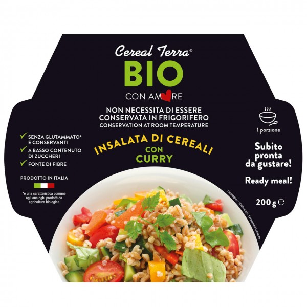 Insalata ai cereali e curry 200g CEREAL TERRA