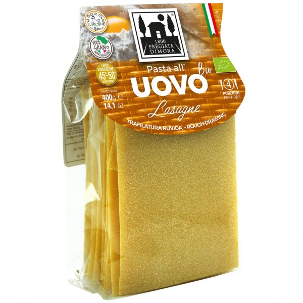 Lasagne all'uovo 400g 1800 PREGIATA DIMORA